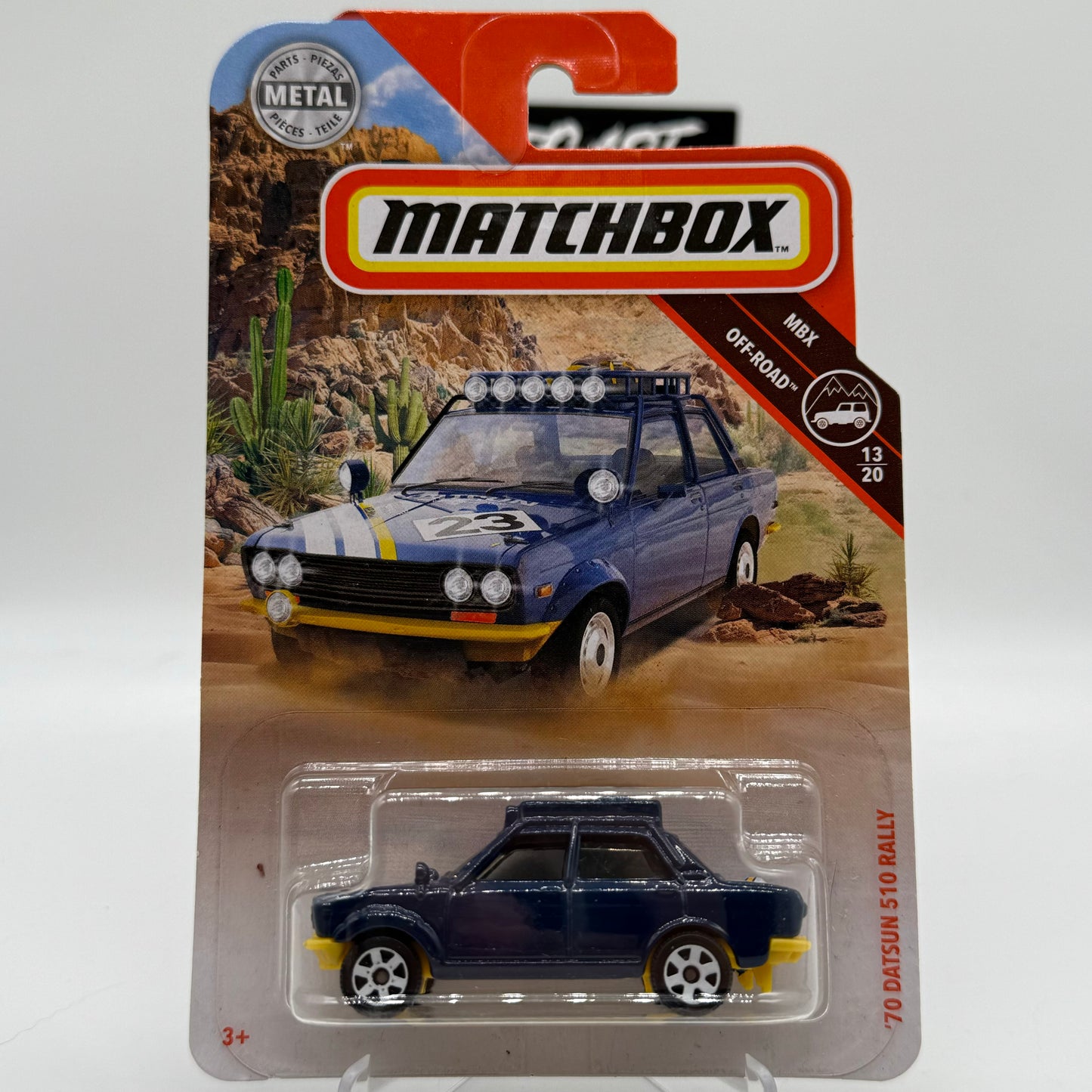 ‘70 Datsun 510 Rally - Matchbox MBX Off-road 13/20