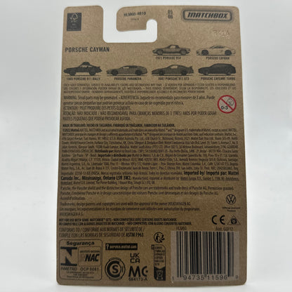 Porsche Cayman - PORSCHE 5/6 Matchbox 70 years