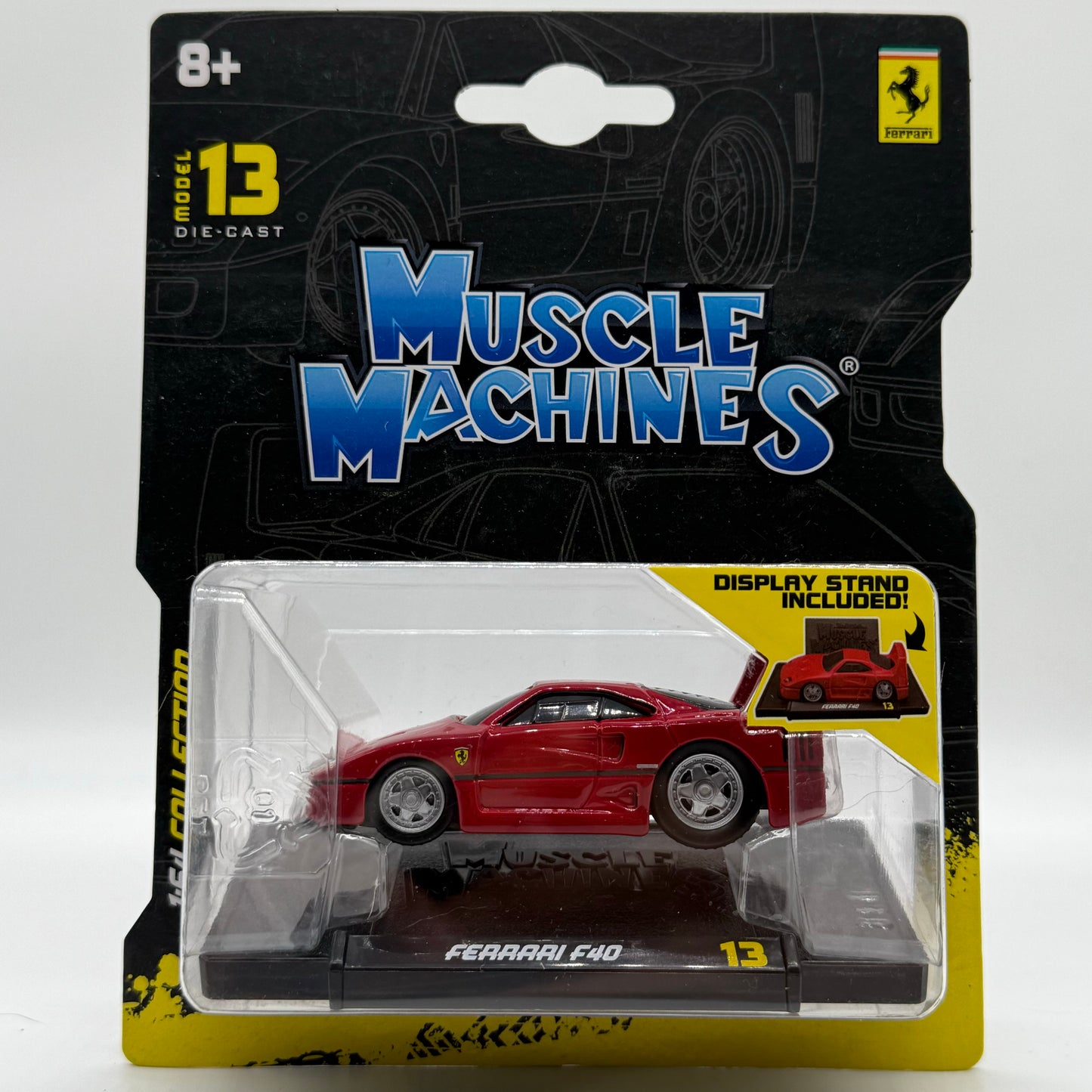 Ferrari F40 Model 13 - Muscle Machines MAISTO 1:64