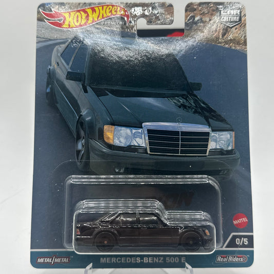 Mercedes-Benz 500 E *CHASE* Canyon Warriors 0/5 Hotwheels Premium CAR CULTURE