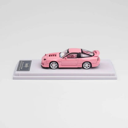 Nissan S13 180SX Pink Valentine Day Special Edition 2024 - Micro Turbo 1:64