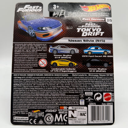 Nissan Silvia (S15) FAST IMPORTS 2/5 - Fast & Furious Hotwheels Premium