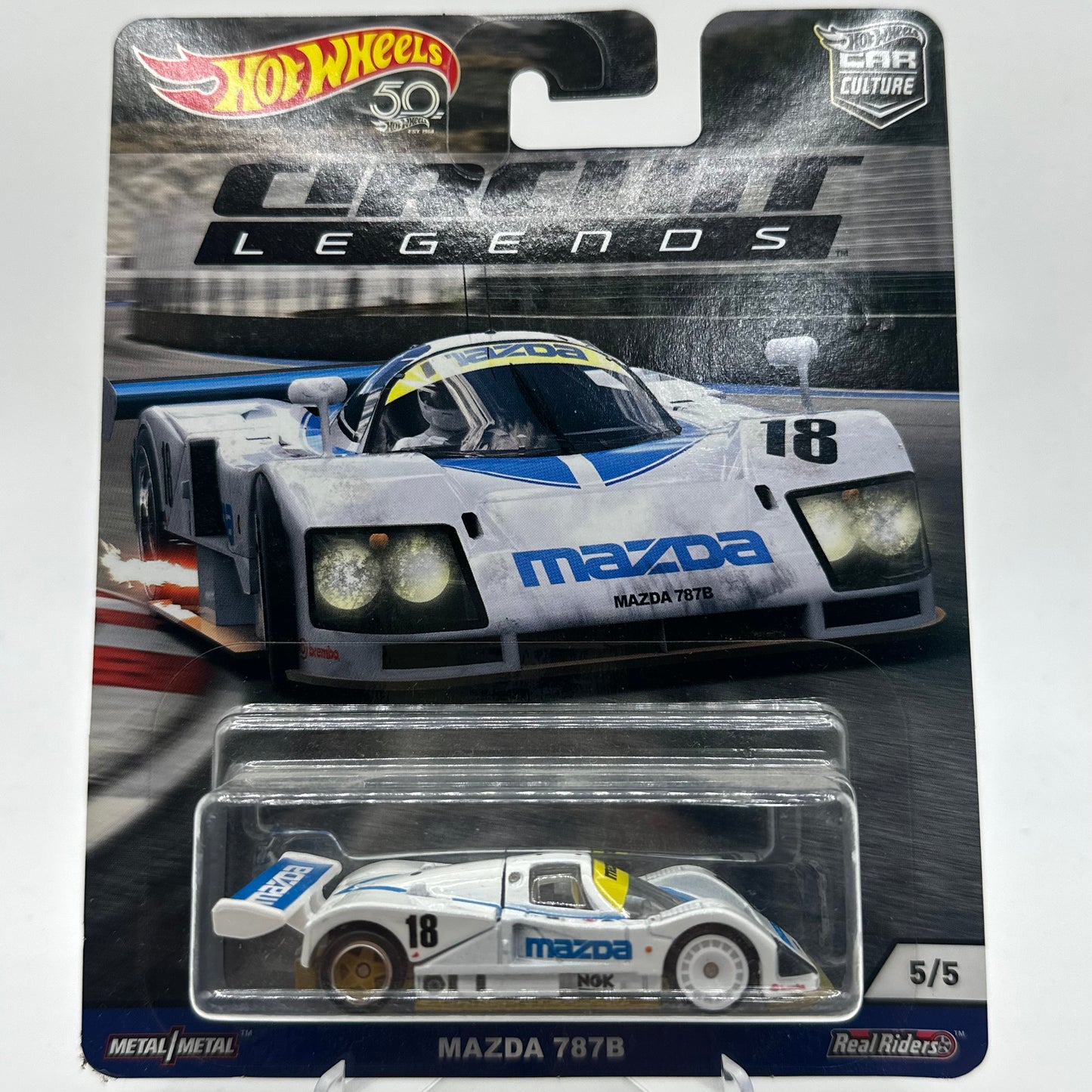 Mazda 787B Circuit Legends 5/5 Hotwheels Premium Car Culture