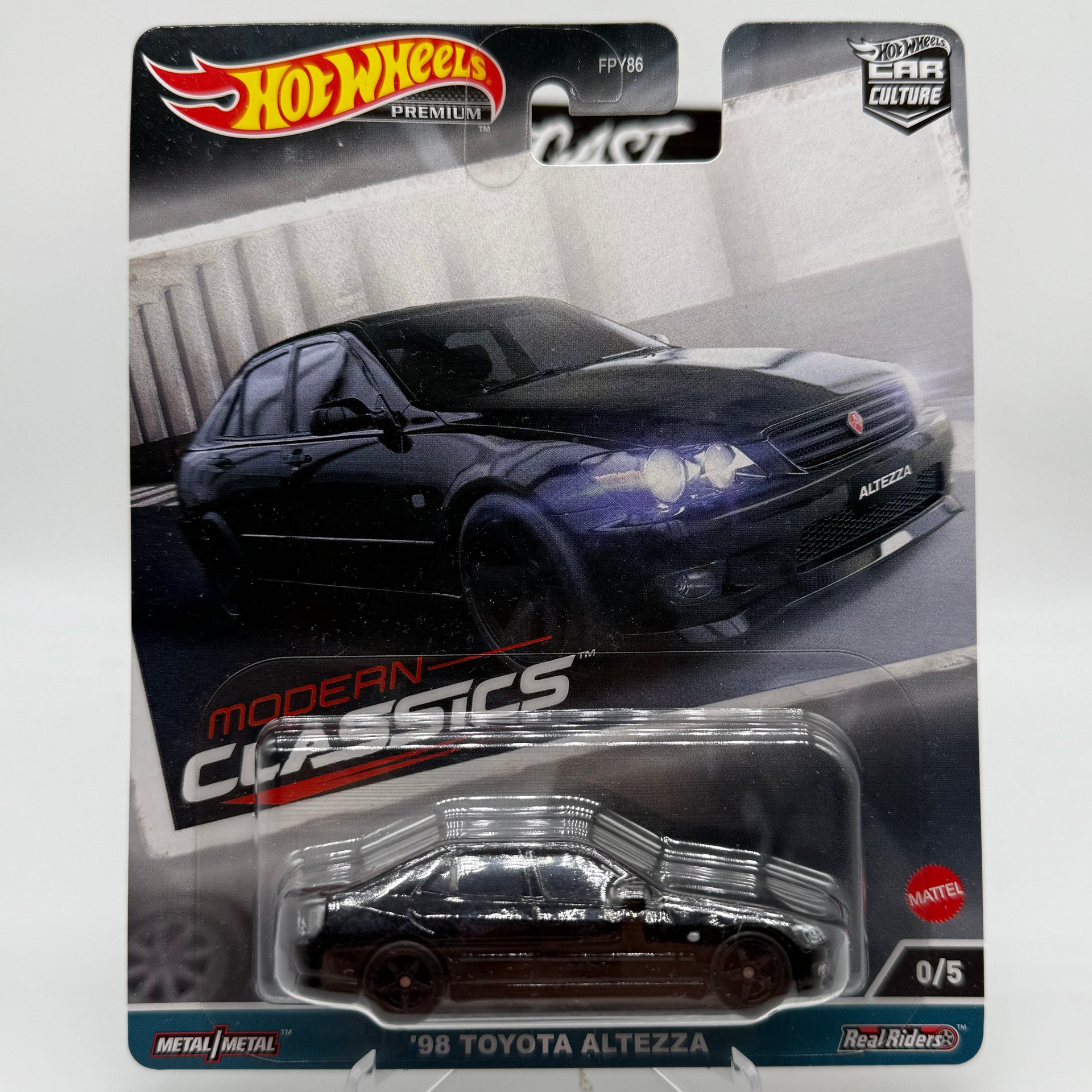 98 Toyota Altezza *CHASE* Modern Classics 0/5 Hotwheels Premium 1
