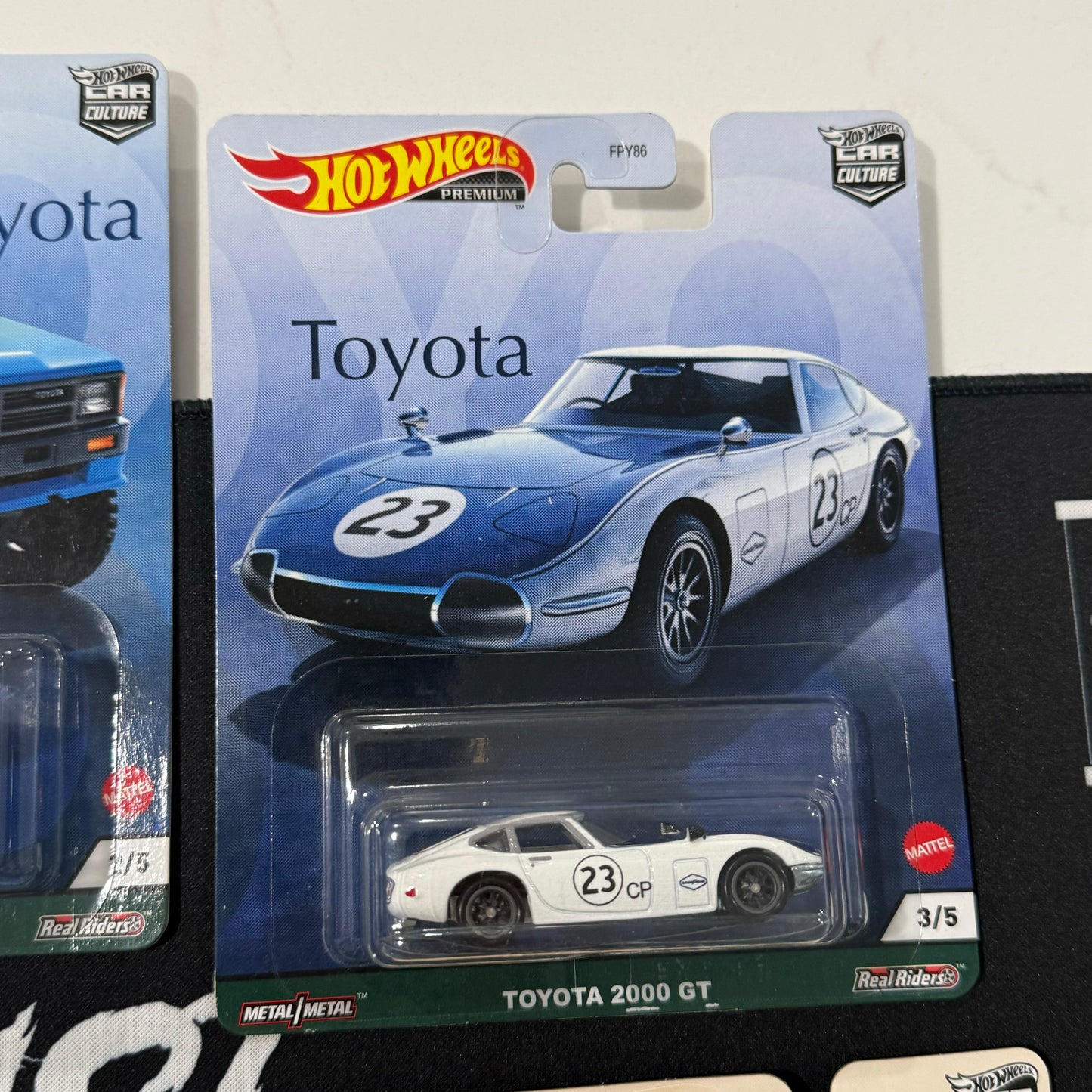 Toyota Set Hotwheels Premium Car Culture - COMPLETE SET OF 5