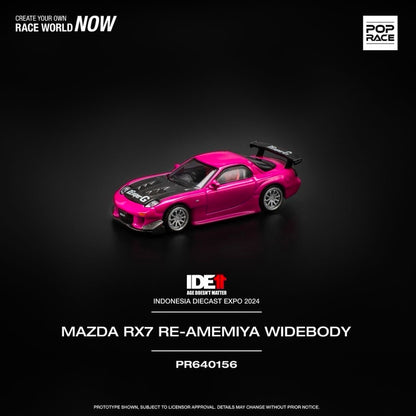 Indonesian Diecast Expo 2024 IDE11 POP RACE Exclusive Set of 3 Cars + Random Sized T-Shirt | Bundle
