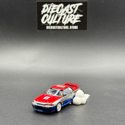 Straight Burnout Smoke - *Car not Included* 1:64 Scale