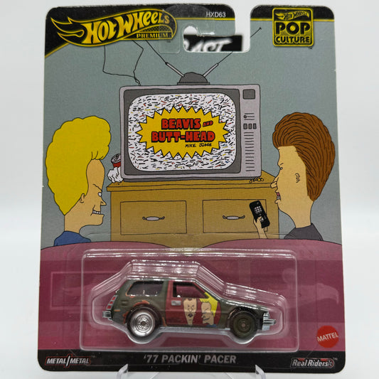 ‘77 Packin’ Pacer Beavis and Butt Head - Pop Culture Hotwheels Premium