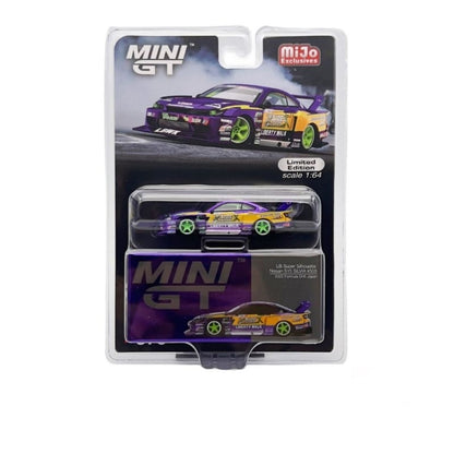 MINI-GT LB-Super Siluet Nissan S15 SILVIA #555 2022 Formula Drift JAPAN 1:64 LIMITED EDITION