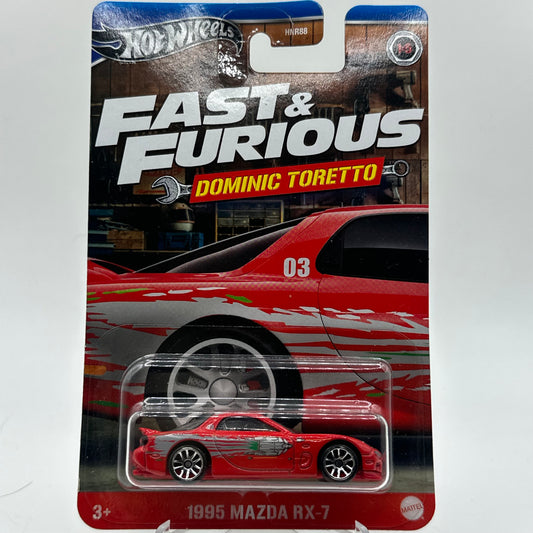 1995 Mazda RX-7 Fast & Furious Dominic Toretto 1/5 Hotwheels Mainline