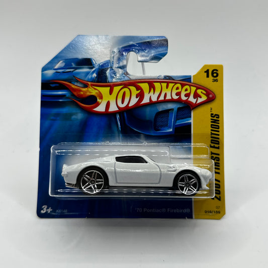 ‘70 Pontiac Firebird - 2007 First Editions 16/36 Hotwheels Mainline 16/156 short card