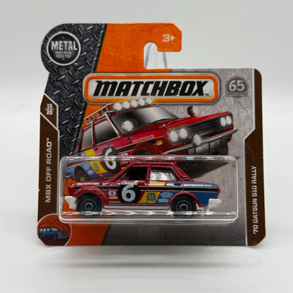 ‘70 Datsun 510 Rally - Matchbox OFF ROAD 15/20