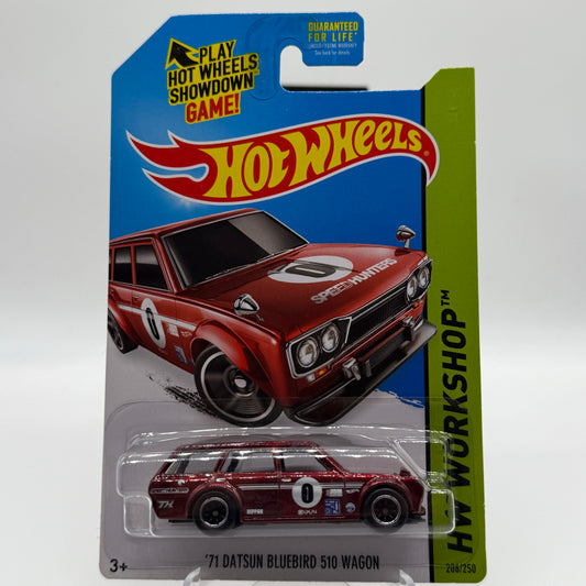 ‘71 Datsun Bluebird 510 Wagon *STH* Super Treasure Hunt - HW Workshop 206/ 250 2013 Release