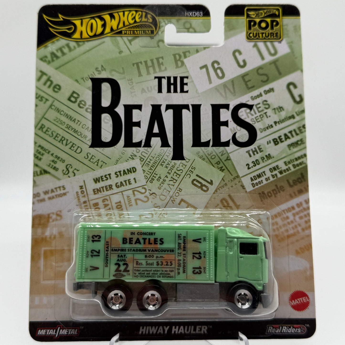 THE BEATLES Hiway Hauler - Hotwheels Premium Pop Culture 1:64