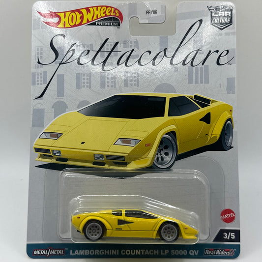 Lamborghini Countach LPI 5000 QV - SPETTACOLARE 3/5 Hotwheels Premium