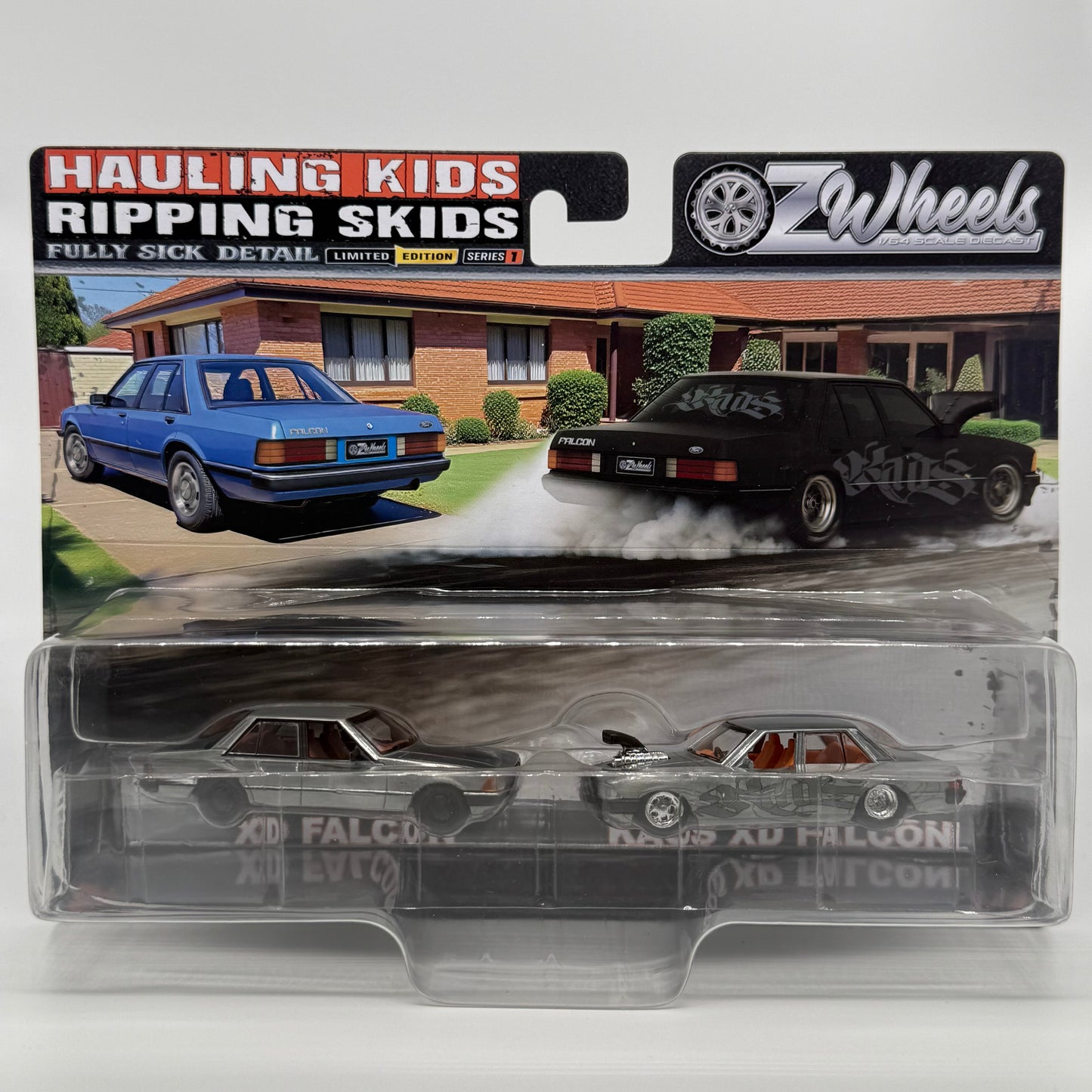 *RAW CHASE* Hauling Kids Ripping Skids (XD Falcon & KAOS XD Falcon) Ozwheels