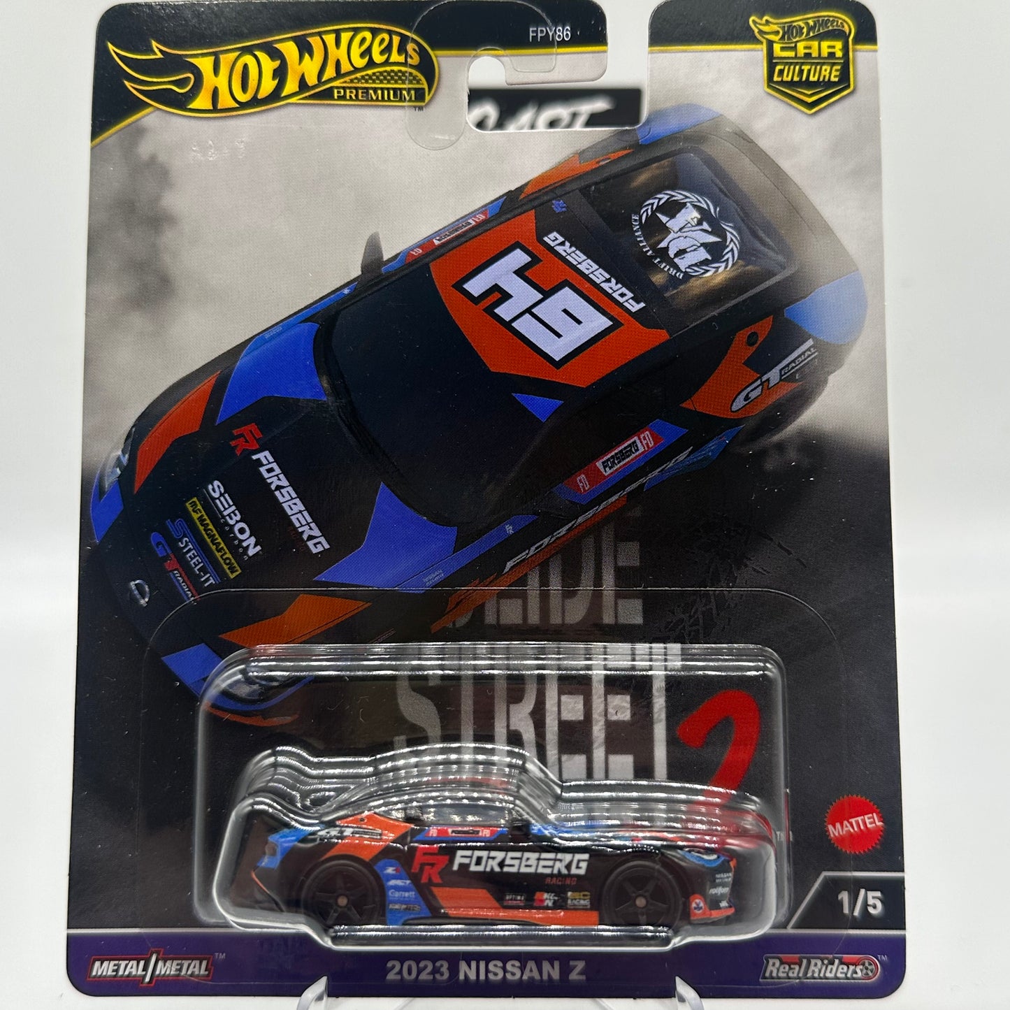 2023 Nissan Z - SLIDE STREET 2 1/5 Hotwheels Premium