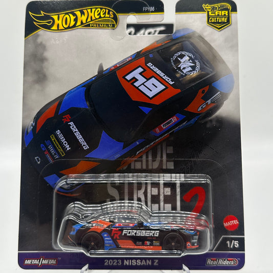 2023 Nissan Z - SLIDE STREET 2 1/5 Hotwheels Premium