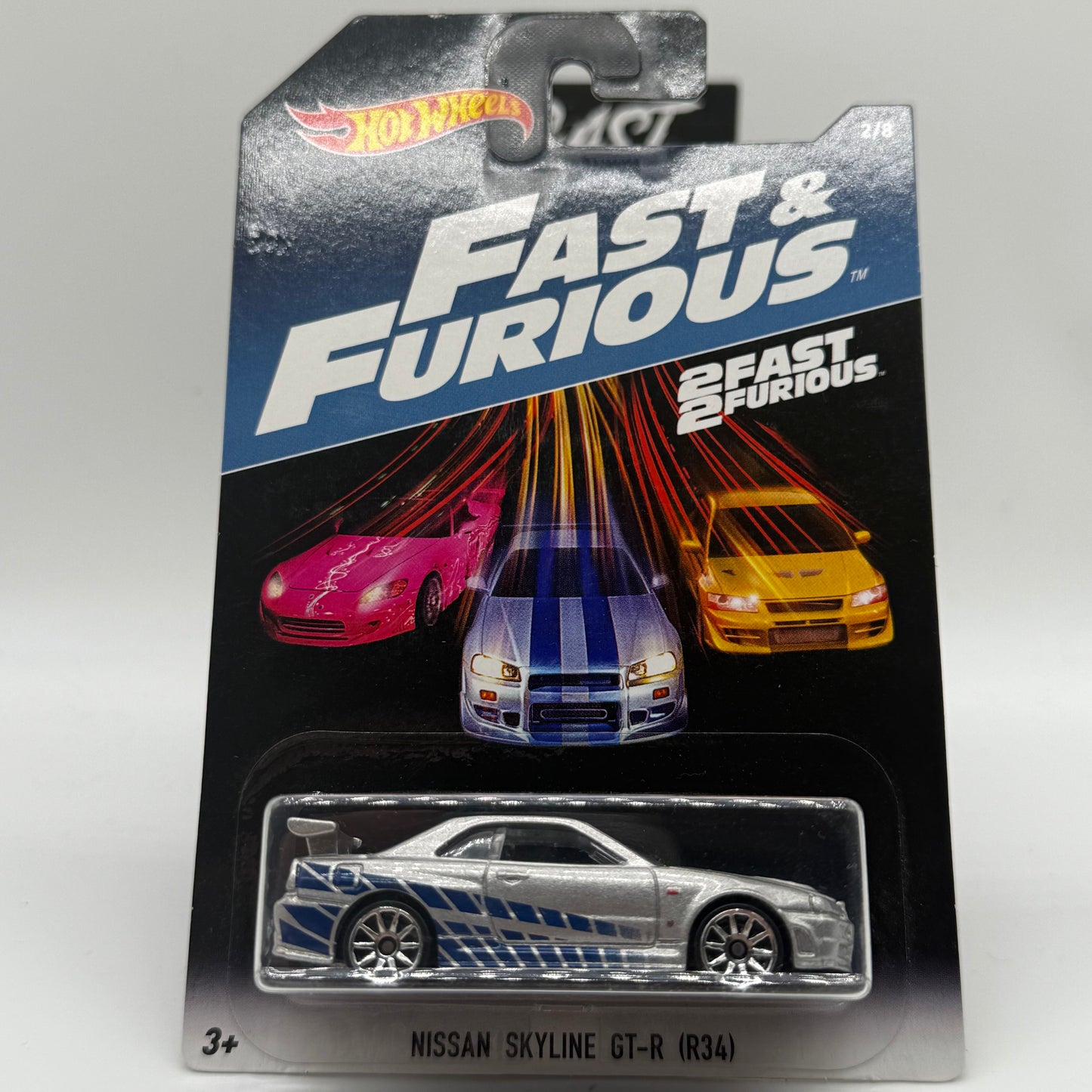 Nissan Skyline Brian’s R34 - 2Fast 2Furious Hotwheels Mainline 2016 Release FAST & FURIOUS