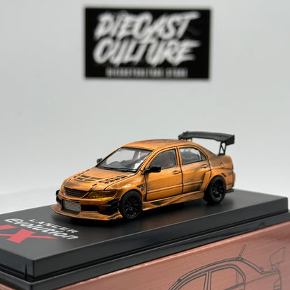 Mitsubishi Lancer Evolution X Faded Gold- CM Model 1:64