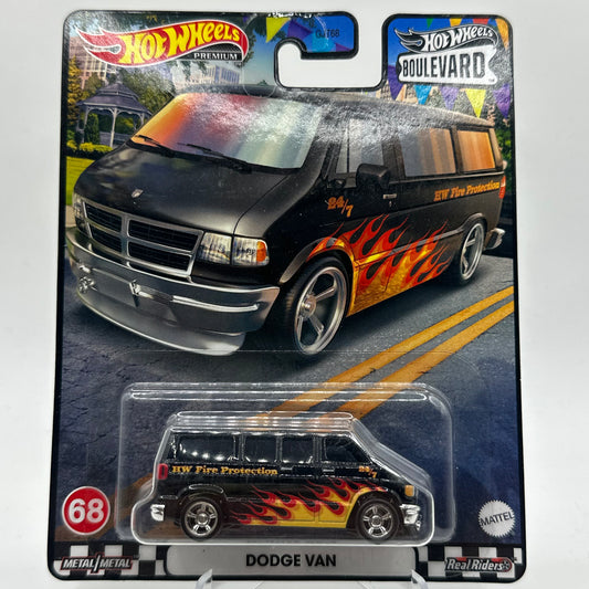 Dodge Van Boulevard #68 Hotwheels Premium