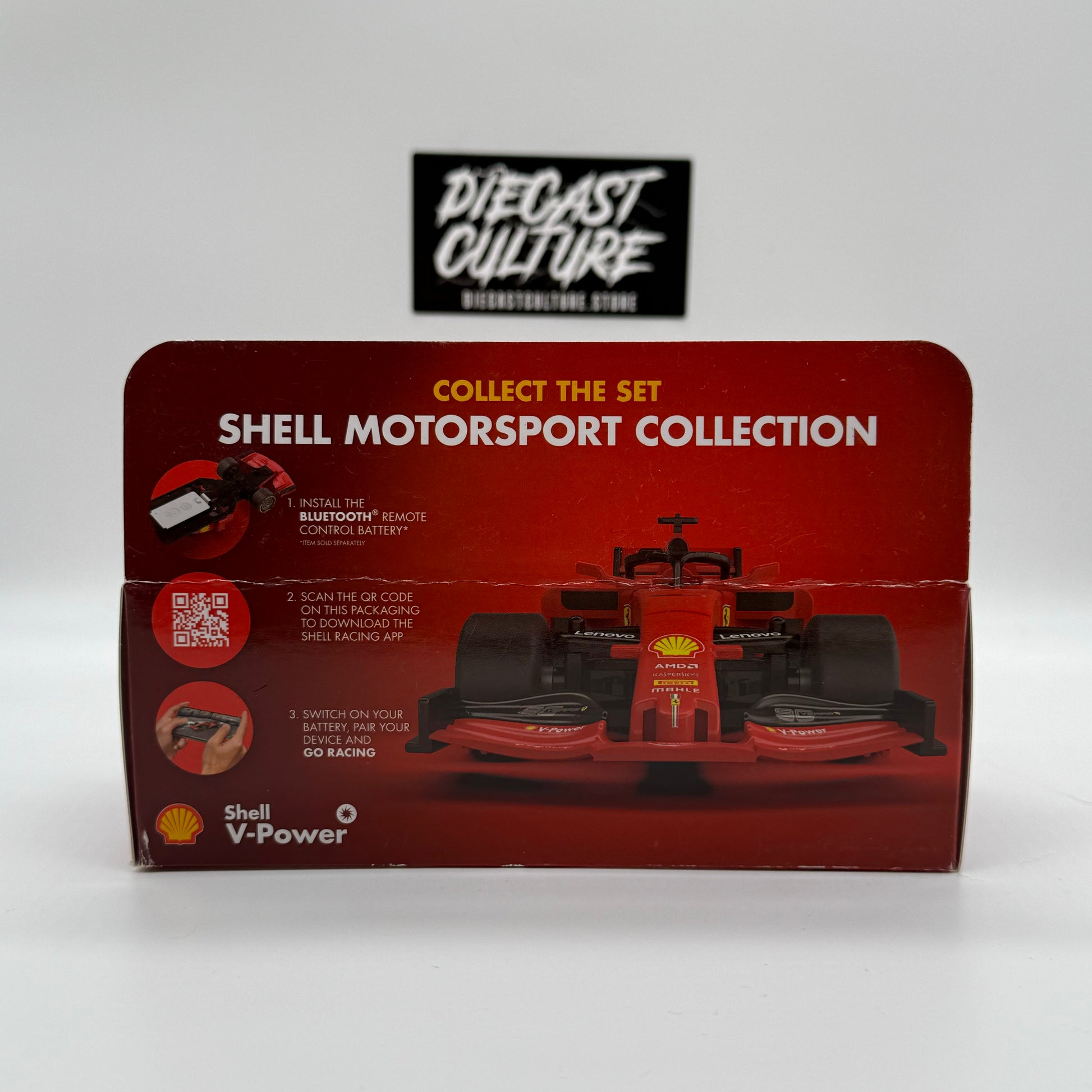 Shell Ferrari Remote Control Ferrari SF90 SHELL V-Power (Bluetooth Remote Control) Shell Motorsport ...