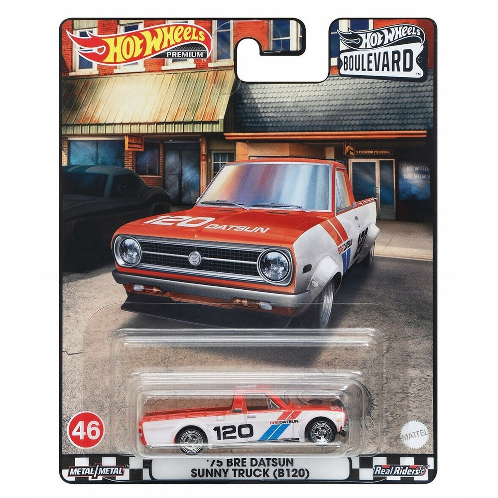 '75 BRE Datsun Sunny Truck (B120) Boulevard Hotwheels #46