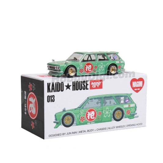 *Open-box* Kaido GT Datsun 510 Wagon(GREEN) Hanami V2 013