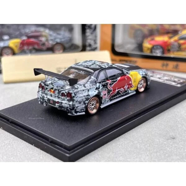 Nissan Skyline GT-R (R34) Z-Tune "Redbull" Fast Speed 1:64