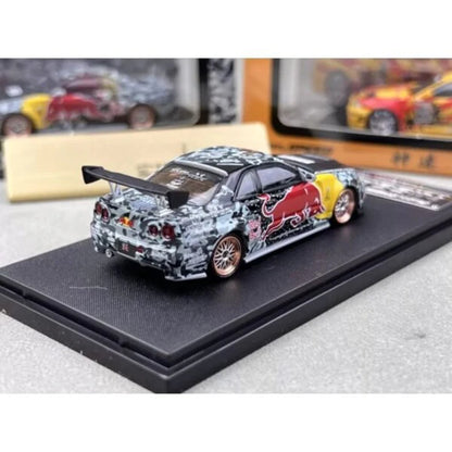 Nissan Skyline GT-R (R34) Z-Tune "Redbull" Fast Speed 1:64