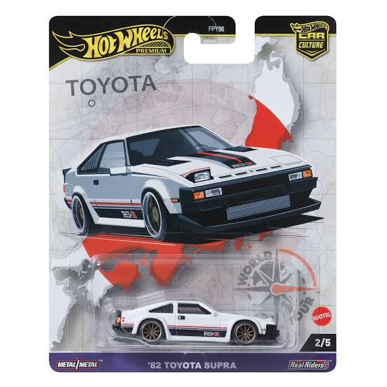 '82 Toyota Supra World Tour 2/5 - Hot Wheel Premium Car Culture