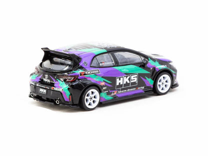TOYOTA GR COROLLA HKS - TARMAC WORKS 1:64