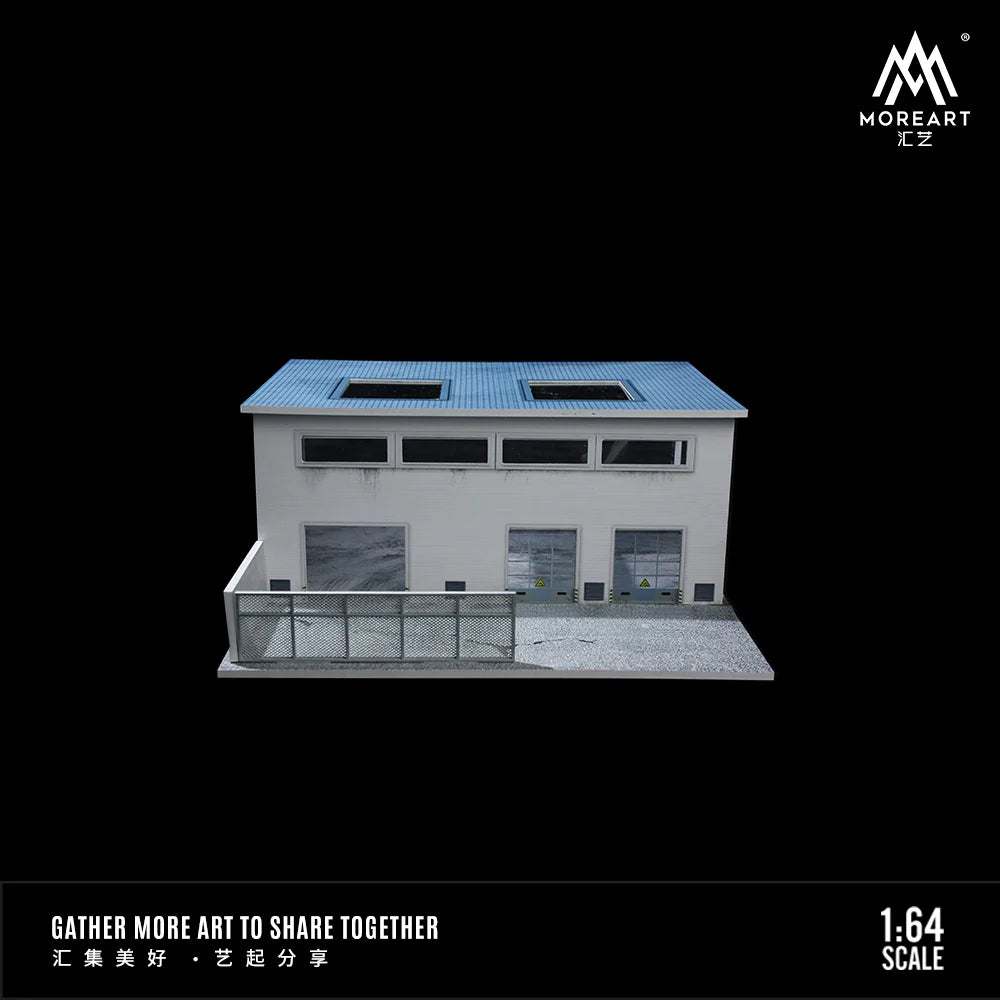 FACTORY BUILDING SCENE MODEL MOREART 1:64