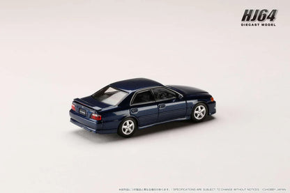 HOBBY JAPAN 1:64 TOYOTA CHASER TOURER V JZX100 1998 (Dark Blue Mica)