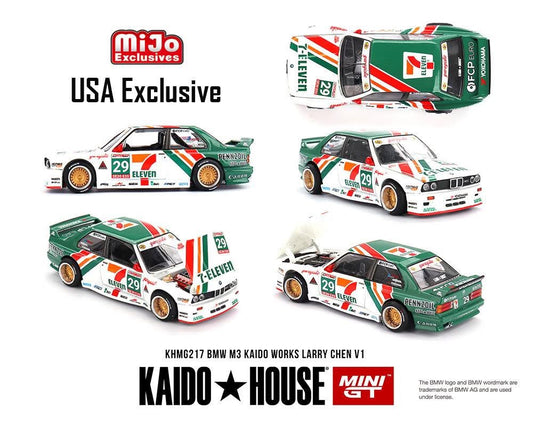 (PRE-ORDER) Kaido House x Mini GT 1:64 BMW M3 Kaido Works Larry Chen V1