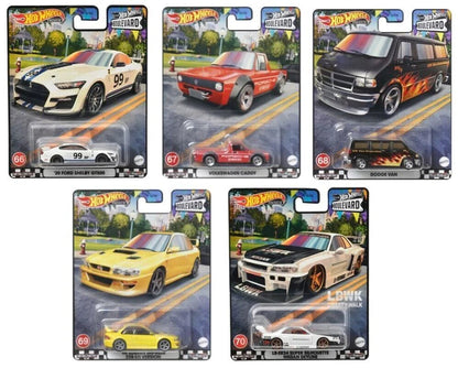 Boulevard #66-70 Set Of 5 Complete Hotwheels Premium