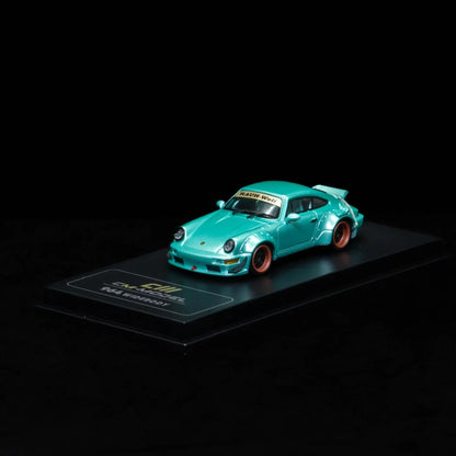 PORSCHE RWB 964 TIFFANY BLUE CM-MODEL1:64