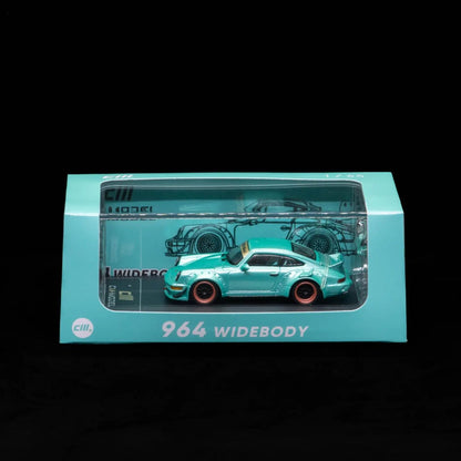 PORSCHE RWB 964 TIFFANY BLUE CM-MODEL1:64