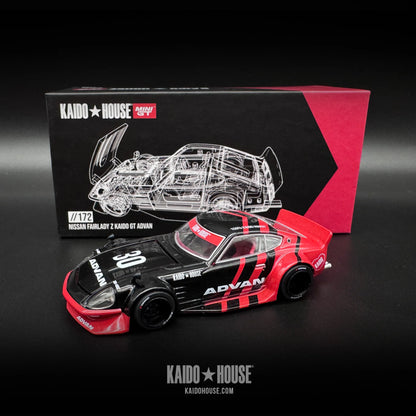 *Open-Box* NISSAN FAIRLADY Z KAIDO GT ADVAN - KAIDO HOUSE X MINI GT
