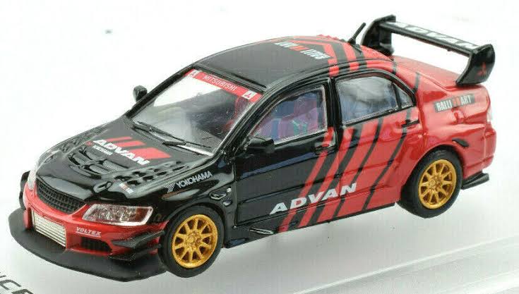 Evolution Ralliart Mitsubishi Lancer Evolution IX Ralliart Advan Version 2 – Diecast Culture