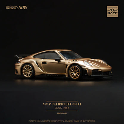 PORSCHE 991 (992) STINGER GTR (GOLD) POP RACE