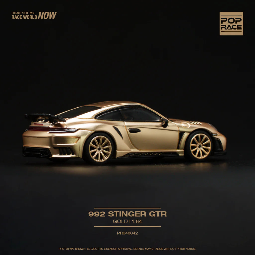 PORSCHE 991 (992) STINGER GTR (GOLD) POP RACE