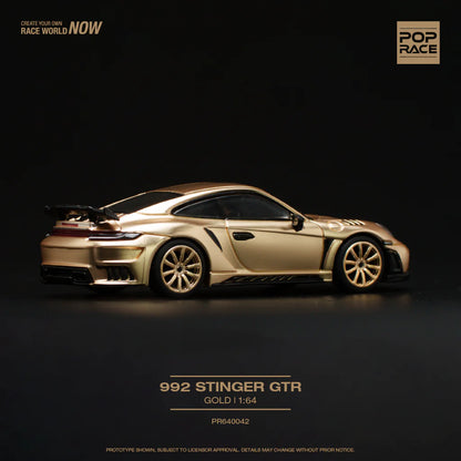 PORSCHE 991 (992) STINGER GTR (GOLD) POP RACE