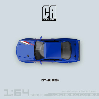 NISSAN SKYLINE GT-R R34 (2 COLORS) - LIMITED EDITION