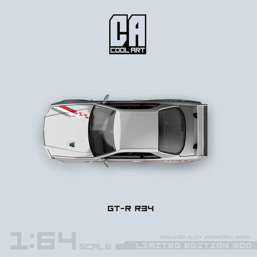 NISSAN SKYLINE GT-R R34 (2 COLORS) - LIMITED EDITION