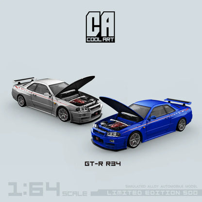NISSAN SKYLINE GT-R R34 (2 COLORS) - LIMITED EDITION