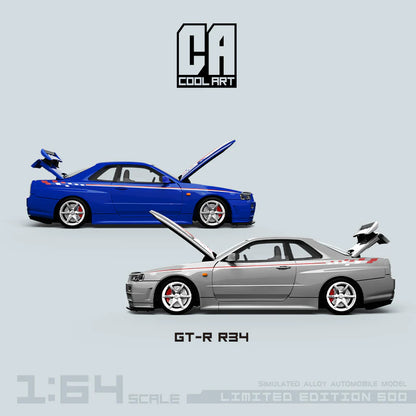 NISSAN SKYLINE GT-R R34 (2 COLORS) - LIMITED EDITION