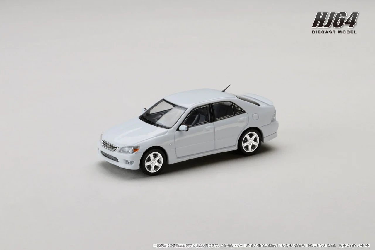 Toyota ALTEZZA RS200 (E10) 1998 SUPERWHITE II - Hobby Japan 1:64