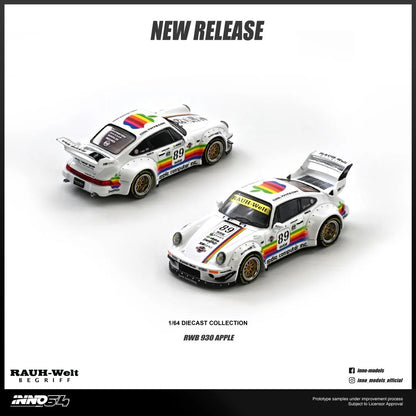Porsche RWB 930 #89 Apple Livery INNO64 RWB930-APPLE