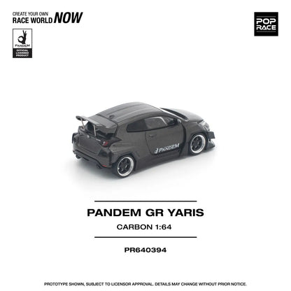 Pandem Toyota GR Yaris Carbon Edition POP RACE PR64-0394